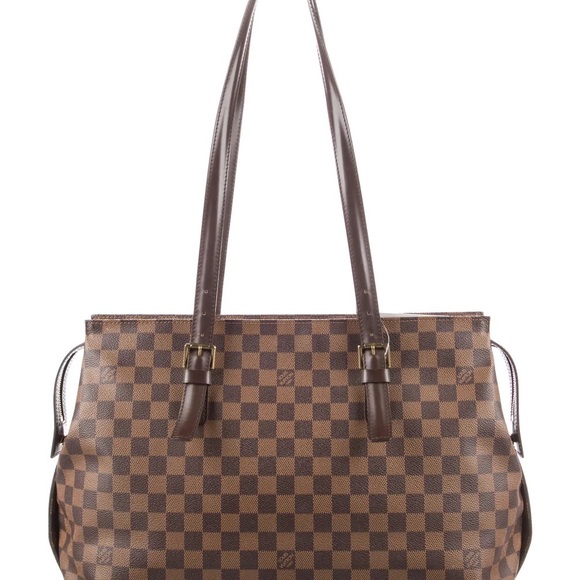Louis Vuitton Chelsea Shoulder Bag Brown Canvas - Picture 5 of 7